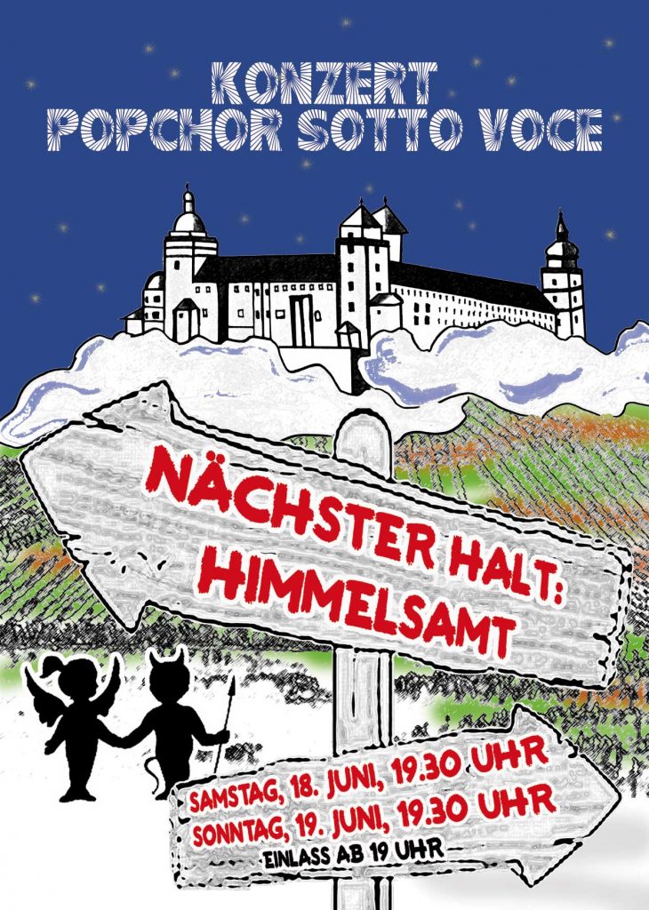 Flyer „Nächster Halt: Himmelsamt“