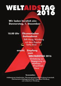 Flyer Welt-Aids-Tag 2016