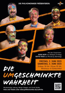 Plakat „Die UMgeschminkte Wahrheit“