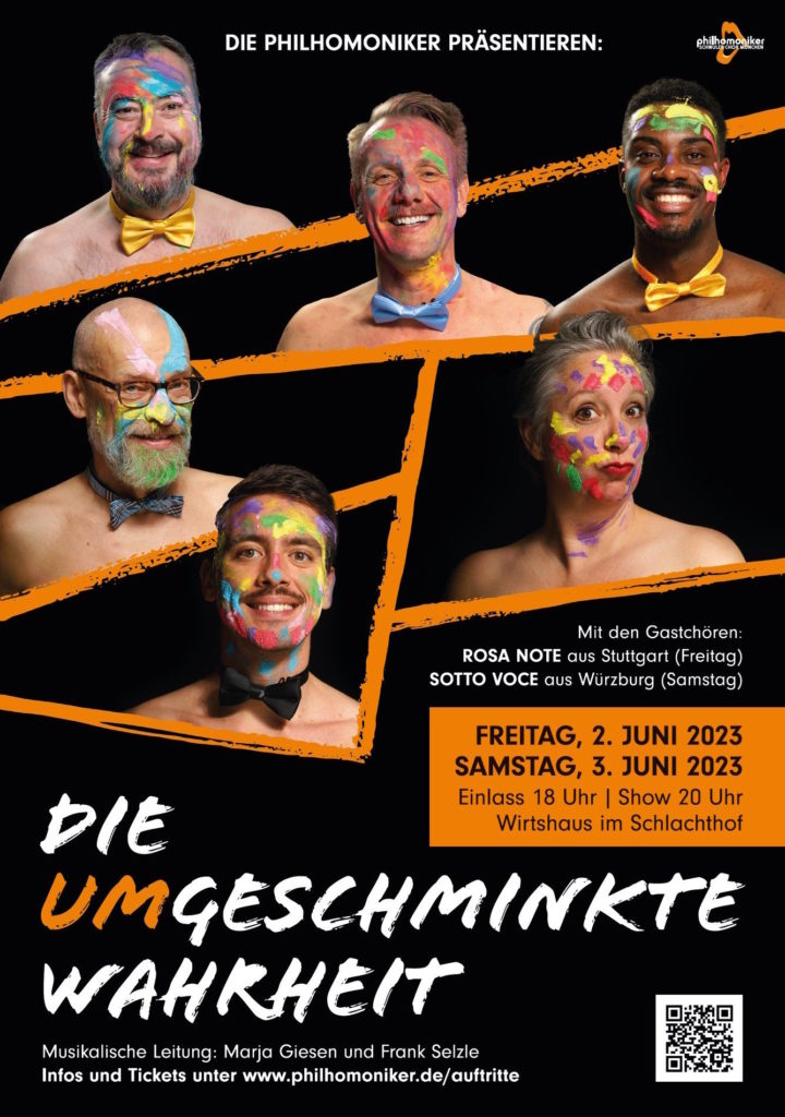 Plakat „Die UMgeschminkte Wahrheit“