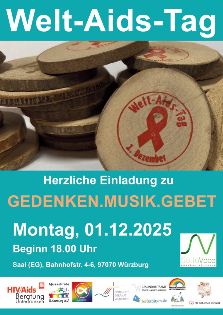 Plakat Welt-Aids-Tag 2025